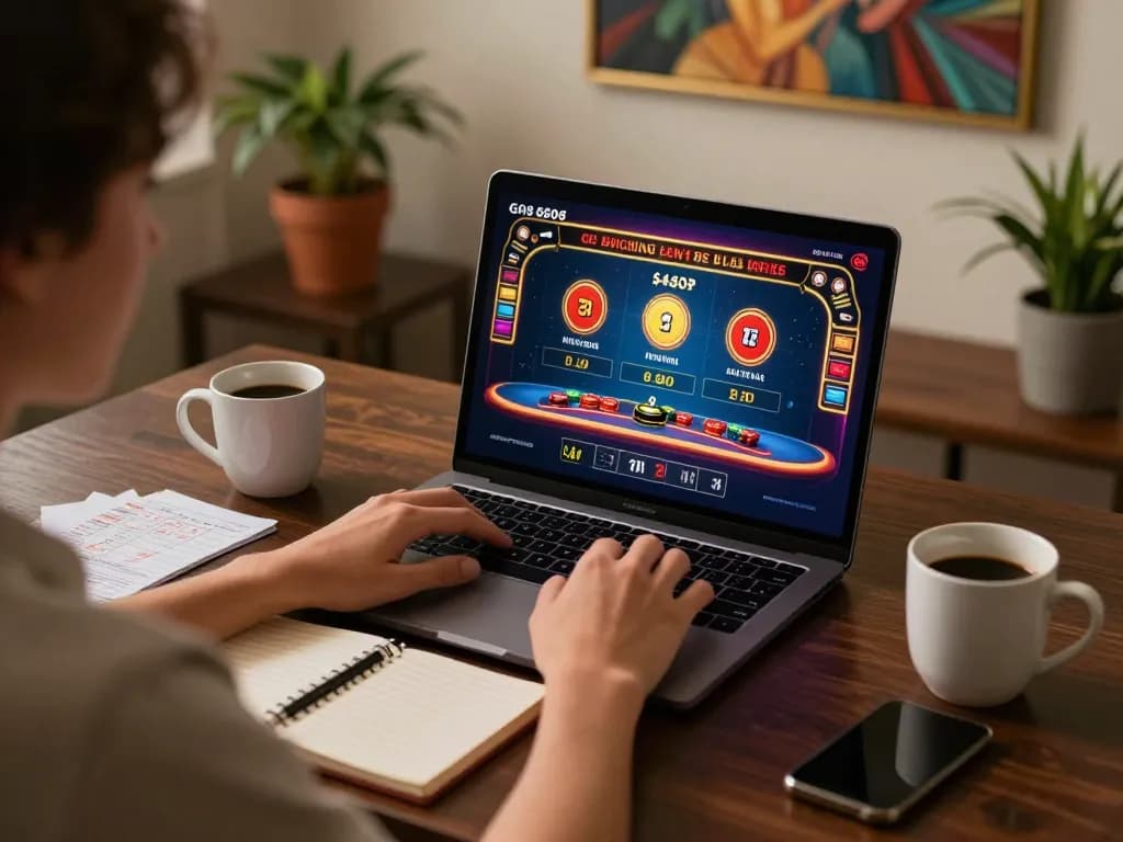Gambling at GK88 online casino with engaging game visuals and strategic setup.