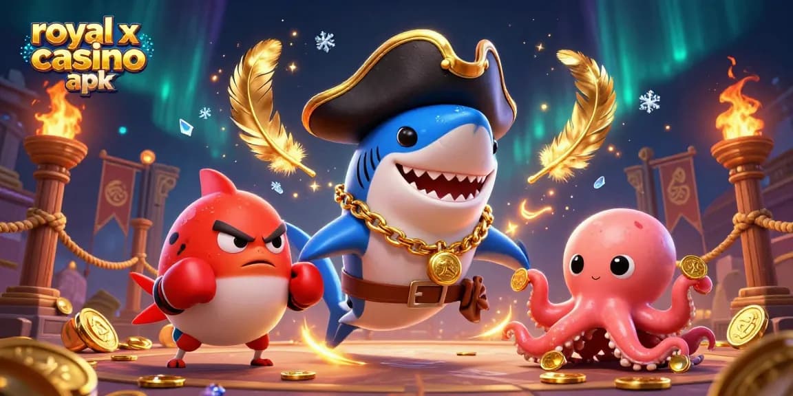 Engage in thrilling gameplay with royal x casino apk, featuring dynamic characters in an immersive gambling scene.