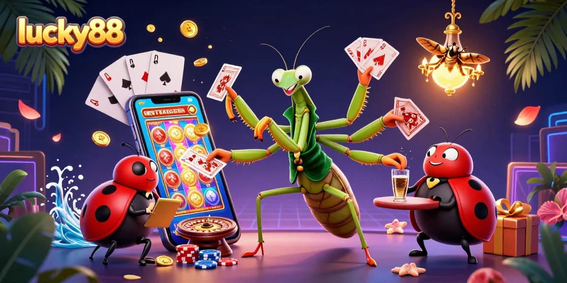 Play lucky88 and experience vibrant 3D casino action with animated characters and dynamic games.