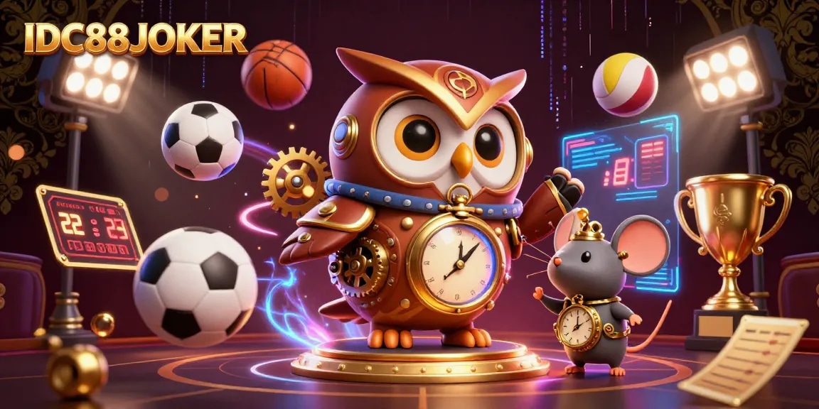 Experience exciting gaming thrills with IDC88JOKER's electrifying casino visuals and dynamic characters.