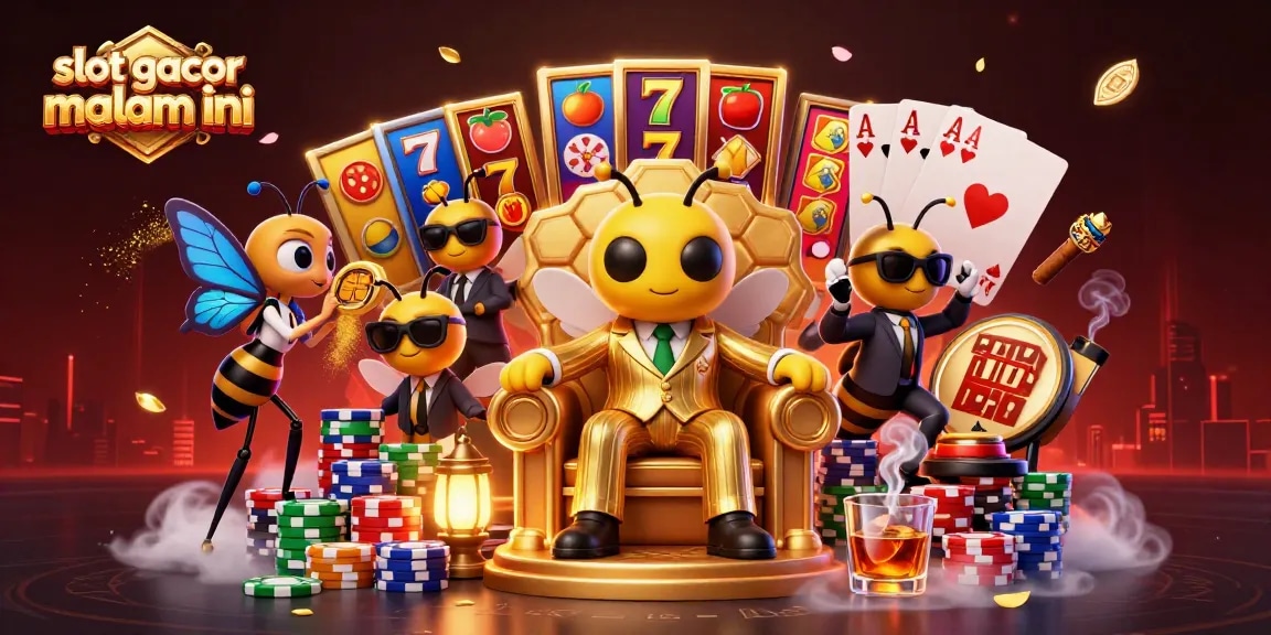 Spin the luck in slot gacor malam ini with vibrant symbols and engaging characters in thrilling 3D illustration.