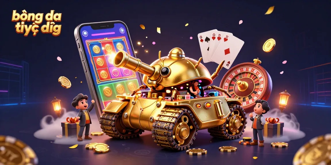 Engage in bóng đá trực tiếp thrill with dynamic casino action, featuring miniature games amidst vibrant visuals.