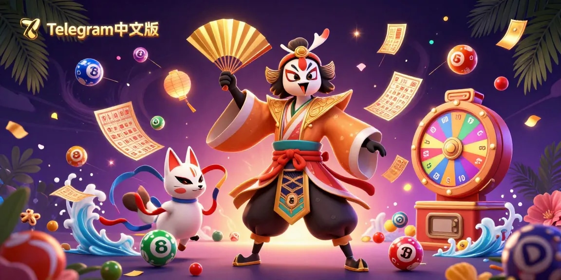 体验Telegram中文版中充满动感元素的生动3D场景带来的彩票游戏的兴奋。