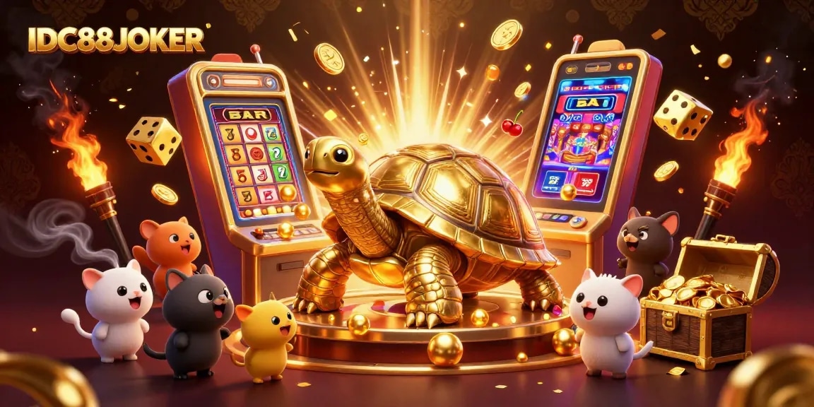 Spin to win with IDC88JOKER, where golden tortoises and jackpots come bursting alive!