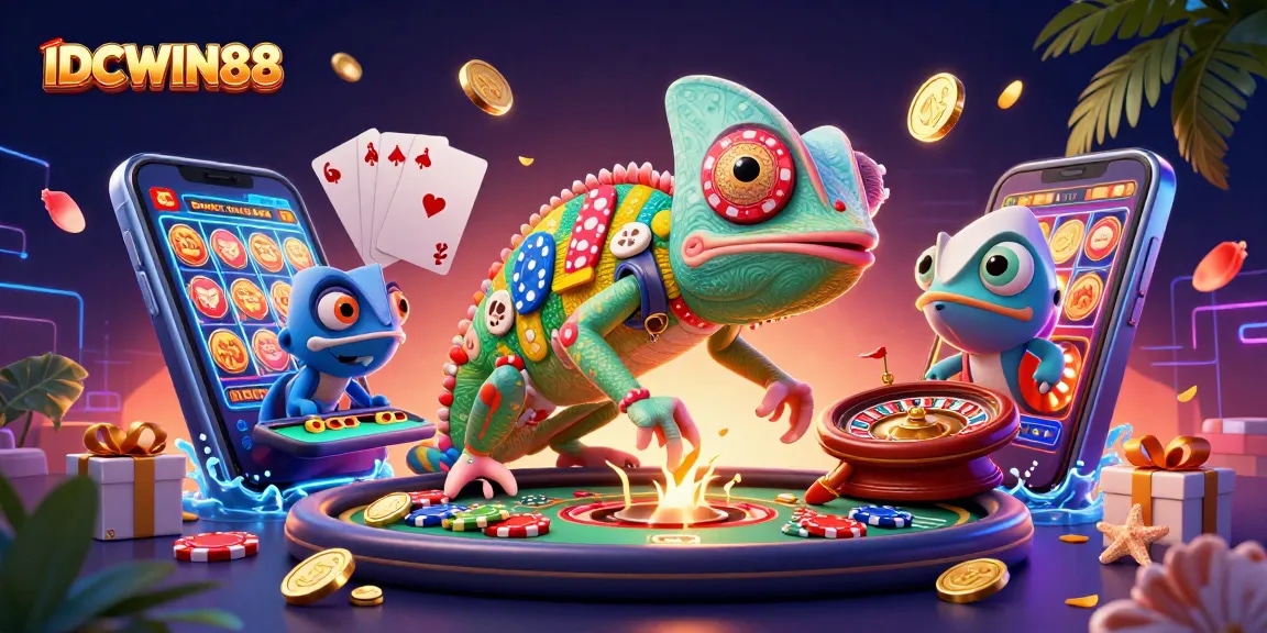 Engage with IDCWIN88 and win big in a colorful 3D casino fantasy world.