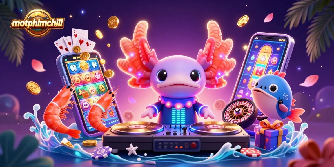 Experience fun gaming excitement with motphimchill featuring vibrant slot game animations and colorful characters.