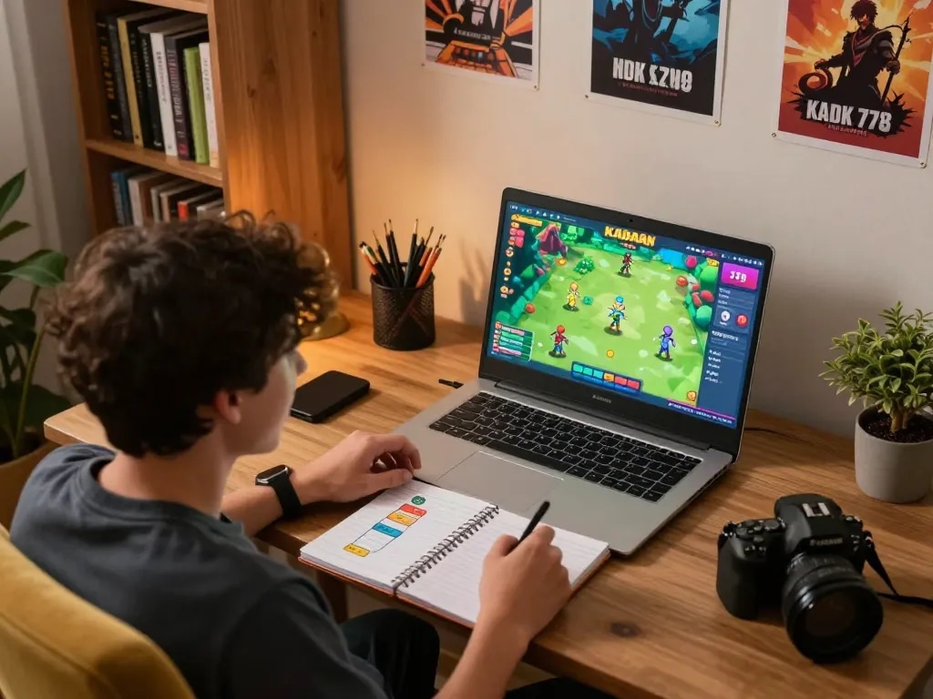 Engaging gameplay on KADAL 778 showcasing interactive gaming strategies at home.