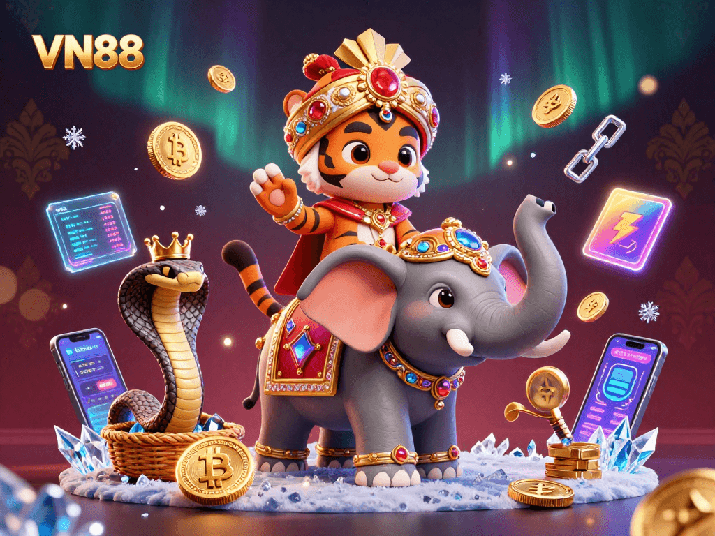 Experience immersive gaming with VN88's vibrant casino scene and rich elements of excitement.
