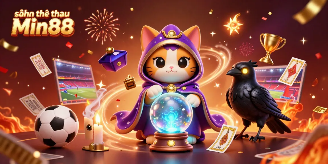 Experience thrilling sports betting with sảnh thể thao Min88, featuring vibrant characters and dynamic betting elements.