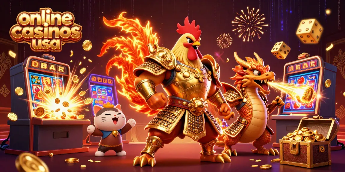 Experience the excitement at online casinos usa with dynamic game elements and captivating characters.