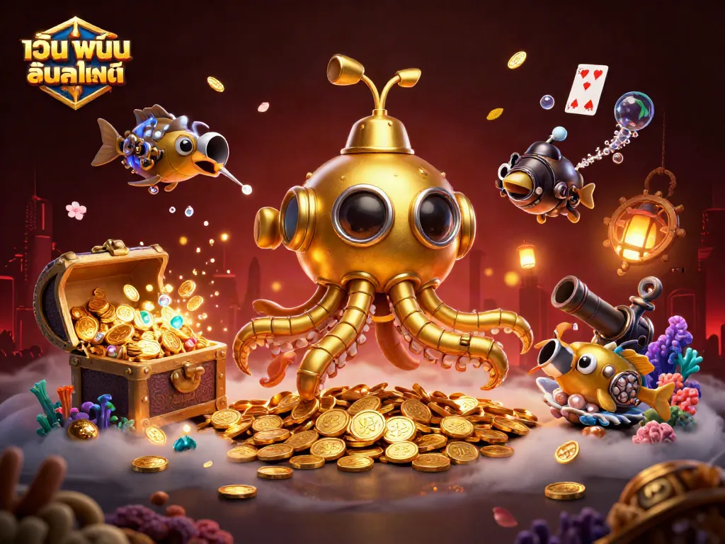 เกมสล็อตออนไลน์สุดมันส์ เว็บ พนัน ออนไลน์ พร้อมแจ็คพอตทองคำที่กำลังระเบิด!