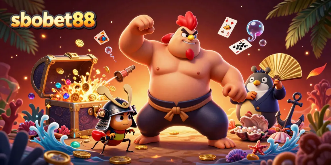 Temukan pengalaman taruhan terbaik sbobet88 dengan ilustrasi kasino menarik yang penuh aksi.