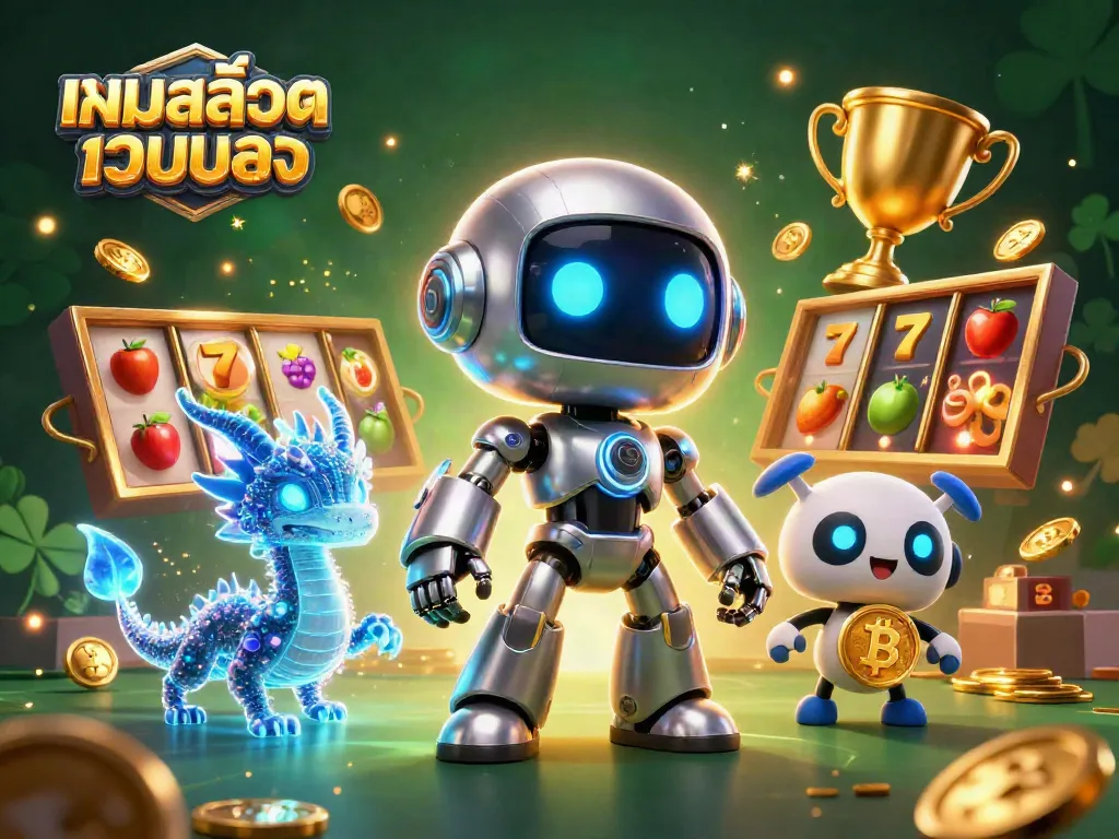 เล่นเกมสล็อตเว็บตรงกับหุ่นยนต์สุดเจ๋งในโลกคาสิโนออนไลน์