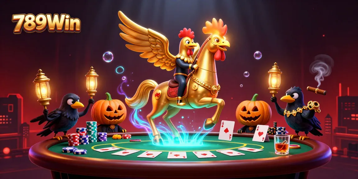 Experience thrilling gameplay with 789Win's vibrant casino scene featuring exciting poker elements.