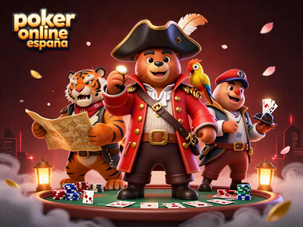Juega al póker online en España con mesas de cartas y un ambiente vibrante.