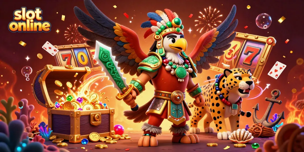 Play exciting slot online games with Aztec warriors and thrilling winnings.