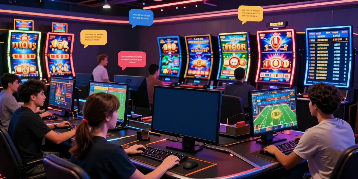 Dynamic online gaming with players at MAN88 casino, featuring live dealers and animated slots.