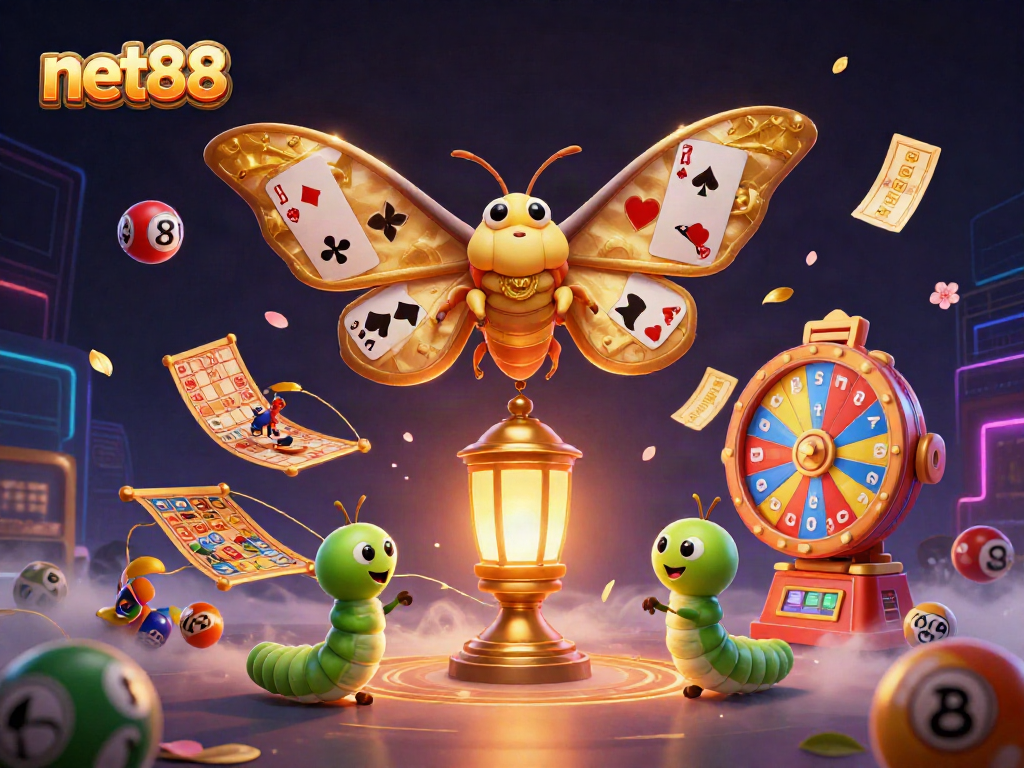 Engage in thrilling gameplay with vivid scenes showcasing lottery excitement at net88.