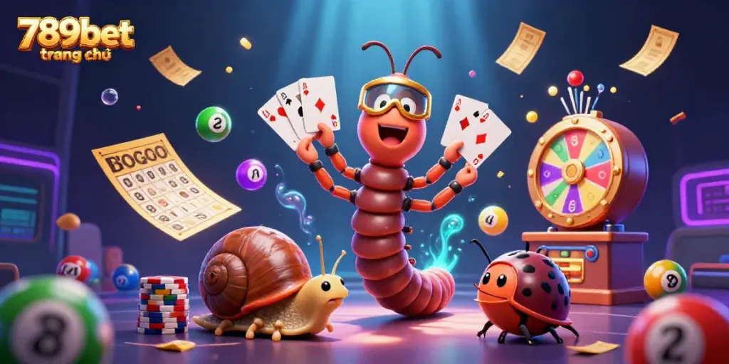 Experience exciting gaming with 789bet trang chủ featuring dynamic characters and vibrant casino elements.