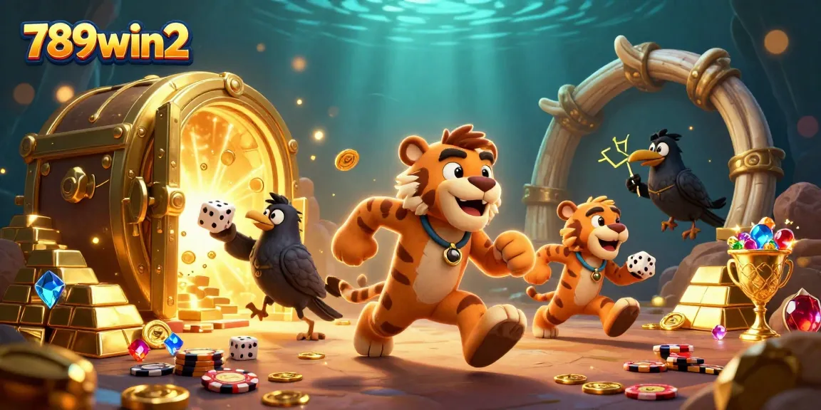 Experience the thrill of gaming at 789win2 as the caveman duo runs an epic prehistoric casino.