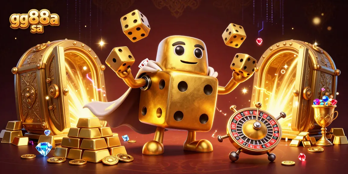 Engage with gg88a sa by exploring a vibrant 3D casino adventure filled with gold and excitement.