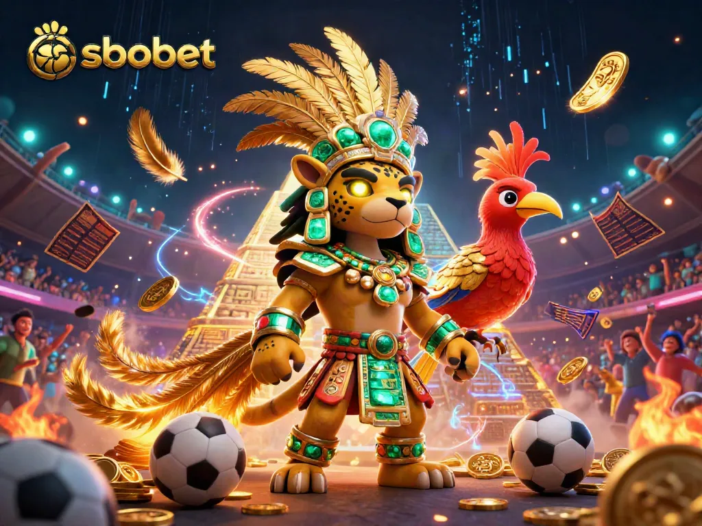 Experience sbobet sports betting action with dynamic characters and vibrant casino elements.