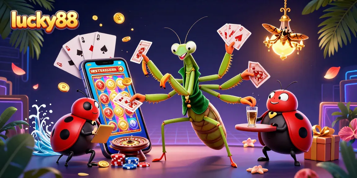 Play lucky88 and experience vibrant 3D casino action with animated characters and dynamic games.