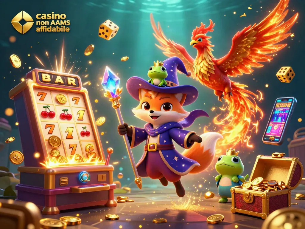 Scopri il mondo dei giochi con casino non AAMS affidabile e avventure ricche di premi.