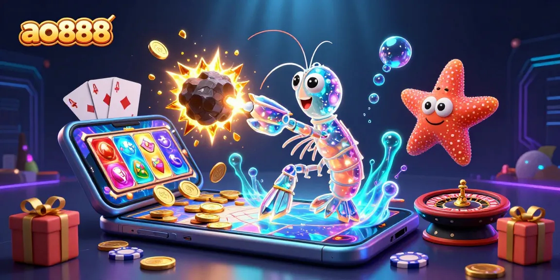 Join the 3D casino adventure with ao888 featuring a galactic samurai and treasure-filled asteroid!