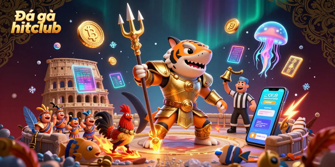 Engage in the action of Đá gà hitclub with an epic 3D cockfighting showdown featuring unique warriors.