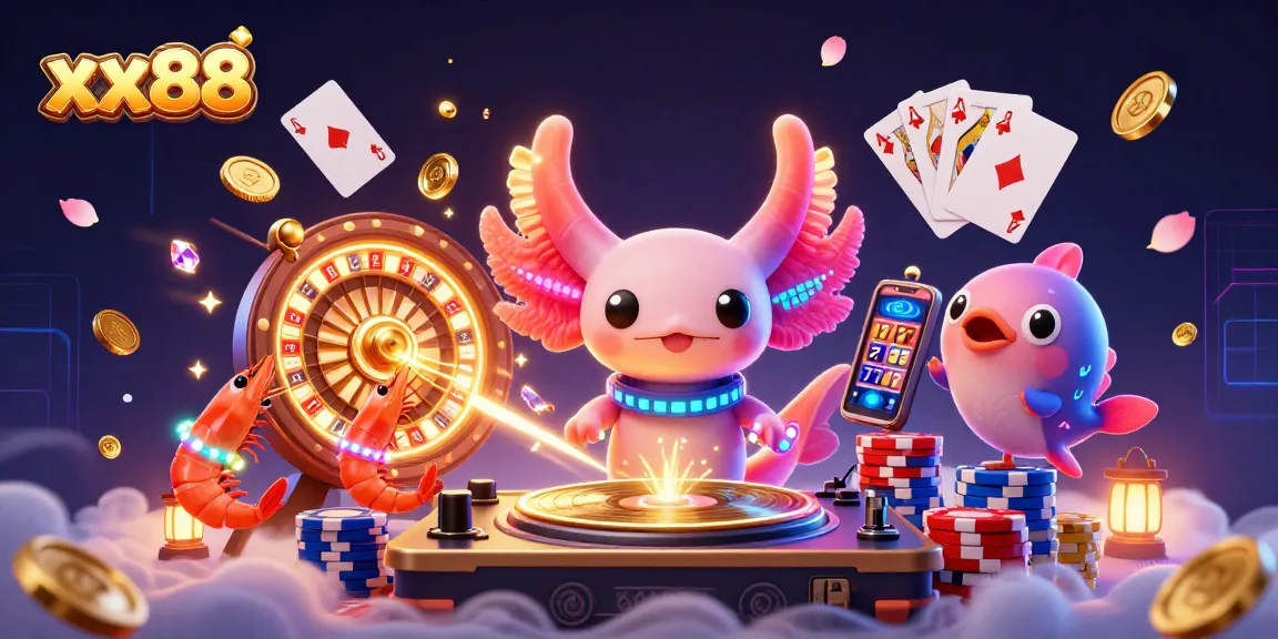 Engage with xx88's energetic casino experience featuring virtual characters and sparkling rewards.