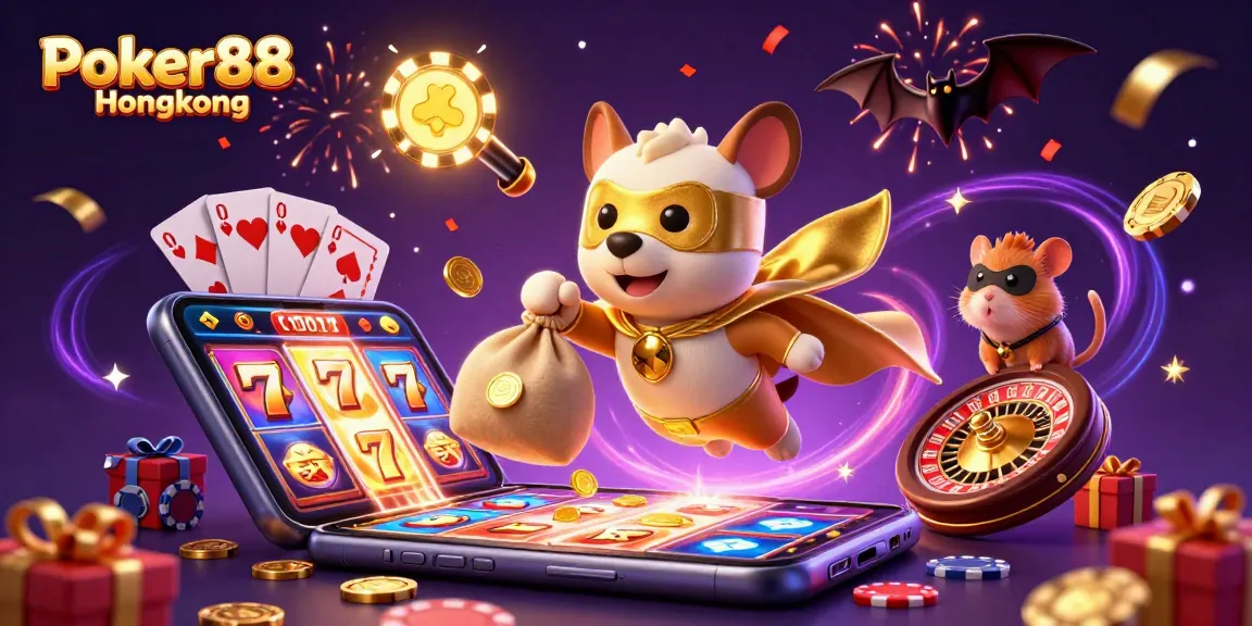Win big with Poker88 Hongkong's latest games featuring fun characters and thrilling slot action.
