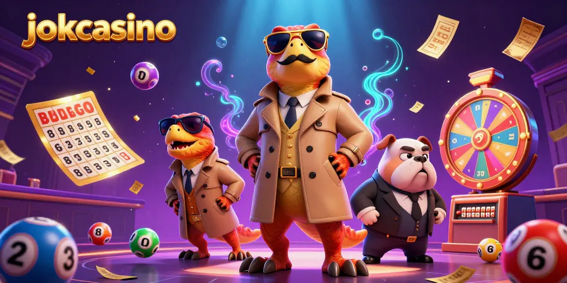 Experience vibrant lottery excitement at jokacasino with colorful games and engaging characters.