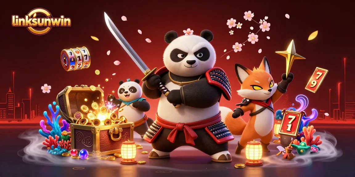 Experience thrilling gameplay at linksunwin with our engaging samurai panda and ninja fox adventure.